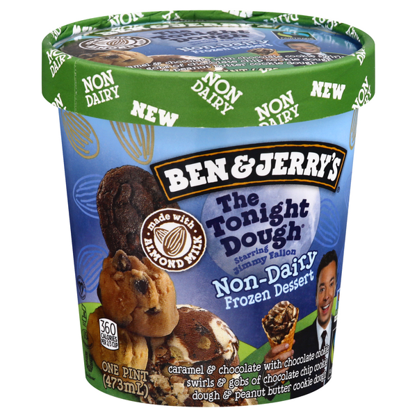 Ben & Jerry's Frozen Dessert, Non-Dairy, the Tonight Dough | Hy-Vee ...