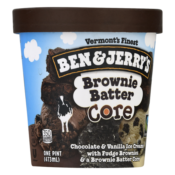 Ben & Jerry's Brownie Batter Core Ice Cream HyVee Aisles Online