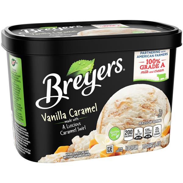 Breyers Original Vanilla Caramel Ice Cream HyVee Aisles Online