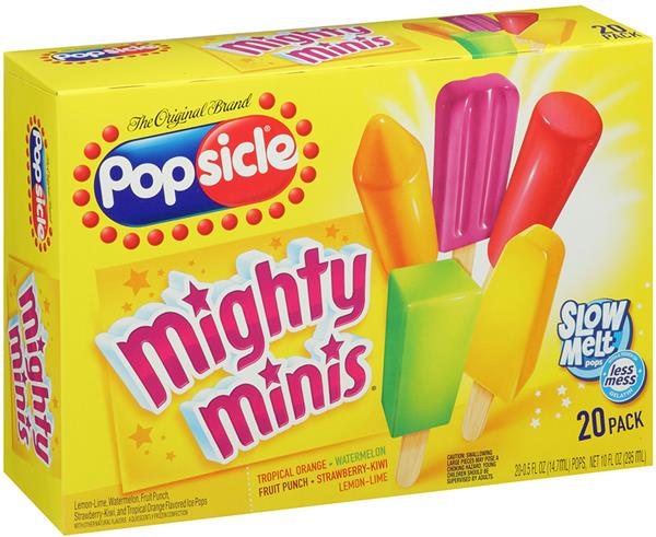 Popsicle Mighty Minis 20 ct. Box | Hy-Vee Aisles Online Grocery Shopping