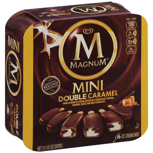 magnum mini ice cream caramel