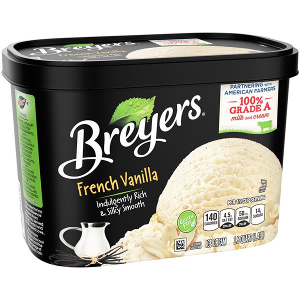 Breyers French Vanilla Ice Cream HyVee Aisles Online Grocery Shopping