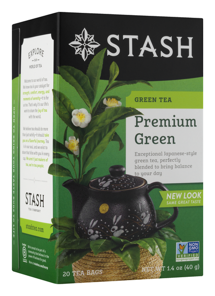 Stash Premium Green Tea Bags 20 Count | Hy-Vee Aisles Online