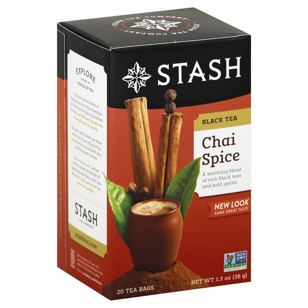 Stash Chai Spice Black Tea Bags | Hy-Vee Aisles Online Grocery Shopping