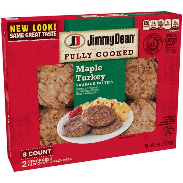 JIMMY DEAN FULLY COOKED TURKEY SAUSAGE - Priezor.com