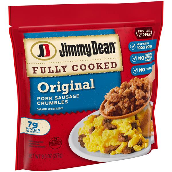Jimmy Dean Original Pork Sausage Crumbles | Hy-Vee Aisles Online ...