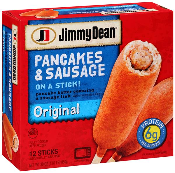 Jimmy Dean Pancake & Sausage on a Stick Original 12Ct HyVee Aisles