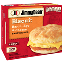 Jimmy Dean Bacon, Egg & Cheese Biscuit Sandwiches 8 ct