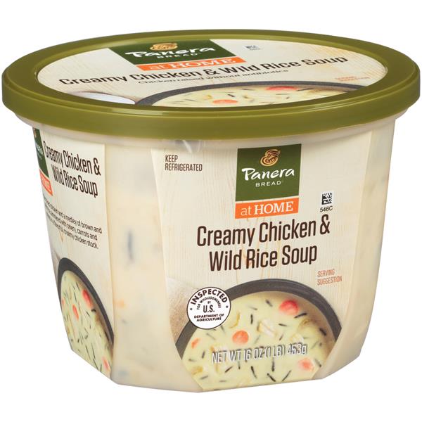 Panera Bread At Home Creamy Chicken Wild Rice Soup Hy-vee Aisles Online Grocery Shopping