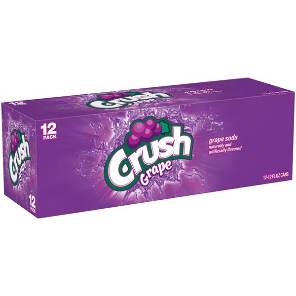 Crush Grape Soda 12 Pack Hy Vee Aisles Online Grocery Shopping