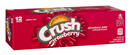 Crush Strawberry Soda 12 Pack