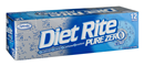 Diet Rite Pure Zero Cola 12 Pack