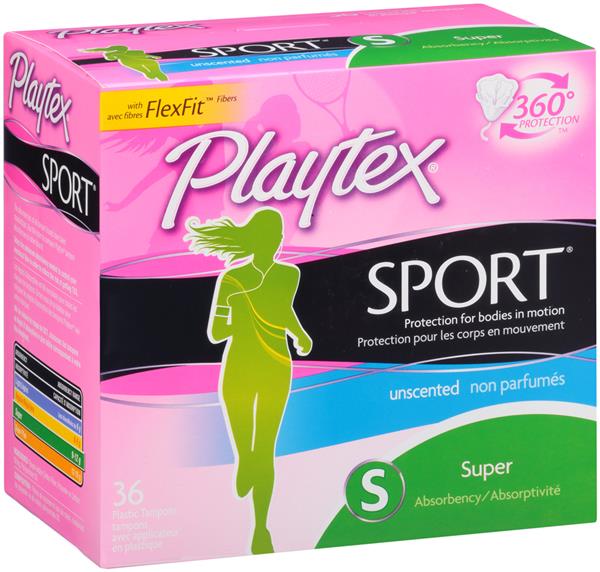 playtex unscented tampons