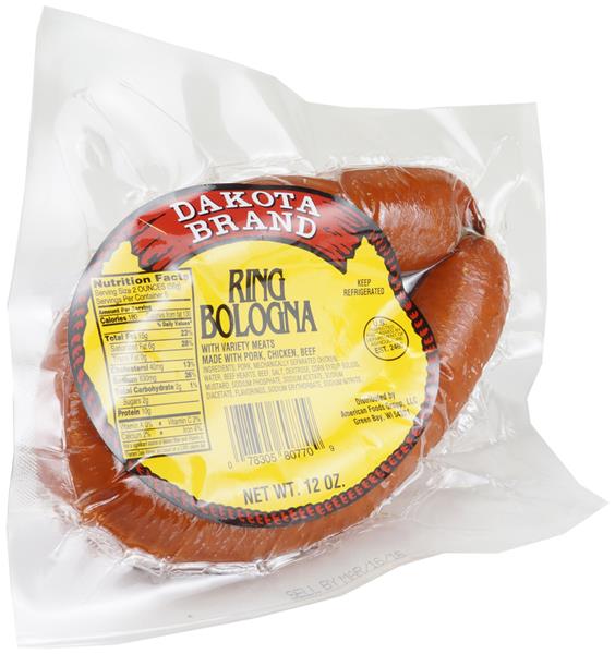 Dakota Fully Cooked Ring Bologna, 12 Ounce -- 16 per case