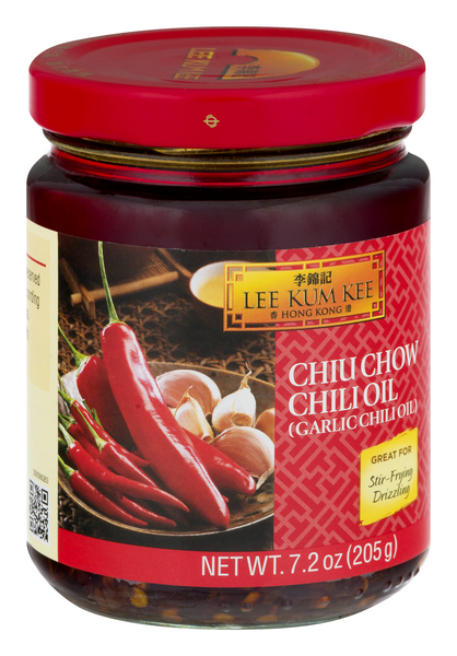 Lee Kum Kee Chiu Chow Chili Oil net wt. 205g (7.2oz)