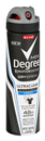 Degree Men Motion Sense Dry Spray Ultraclear Black + White Fresh Scent