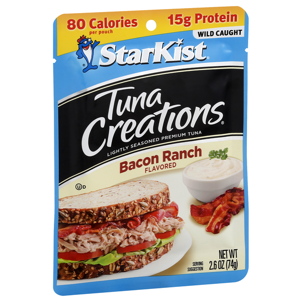StarKist Tuna Creations Bacon Ranch Flavored Tuna HyVee Aisles
