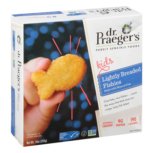 Dr Praegers Lightly Kids Breaded Fishies 10 oz | Hy-Vee Aisles Online ...