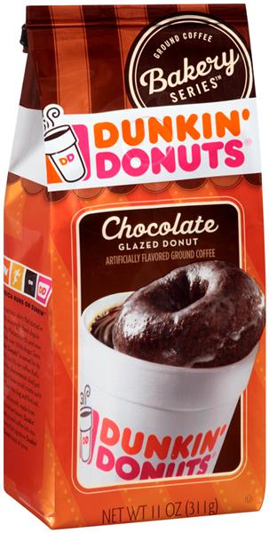 Dunkin Donuts Chocolate Glazed Donut Ground Coffee | Hy ...
