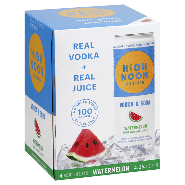 high noon drink vodka
