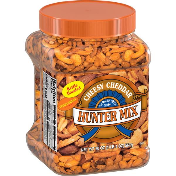Southern Style Nuts Hunter Mix Cheesy Cheddar Vegetarian | Hy-Vee ...