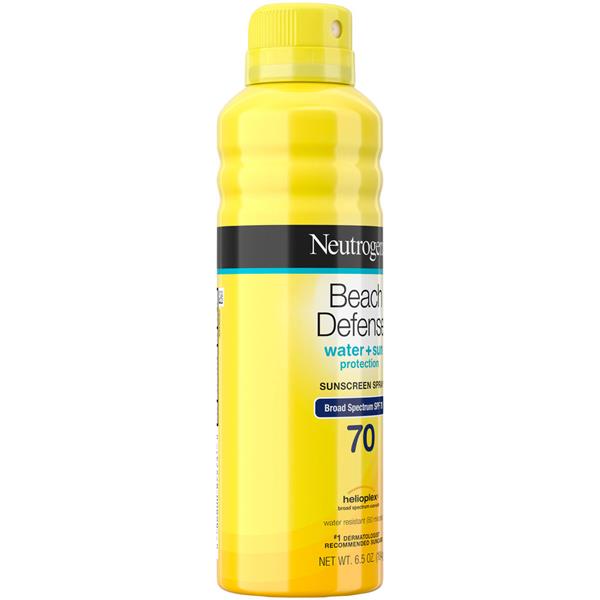 neutrogena beach defense spf 70 recall