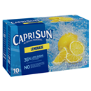 Capri Sun Lemonade Juice Drink 10Pk