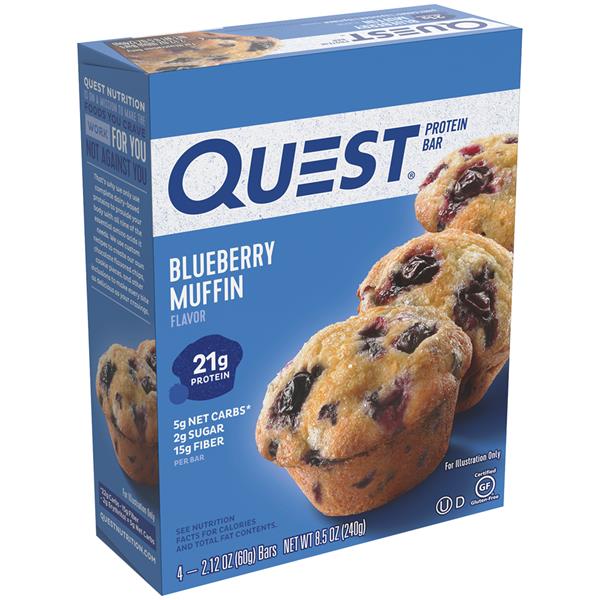 Quest Blueberry Muffin Protein Bar 42.12 oz. Bars HyVee Aisles