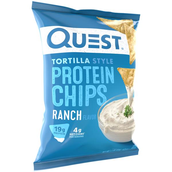 Quest Protein Chips Ranch Tortilla Style HyVee Aisles Online Grocery