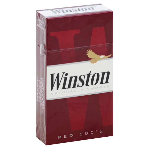 winston cigarette tobacco Winston Cigarettes, Red 100's