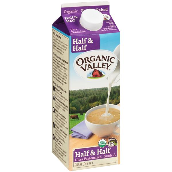 Organic Valley Half & Half | Hy-Vee Aisles Online Grocery Shopping