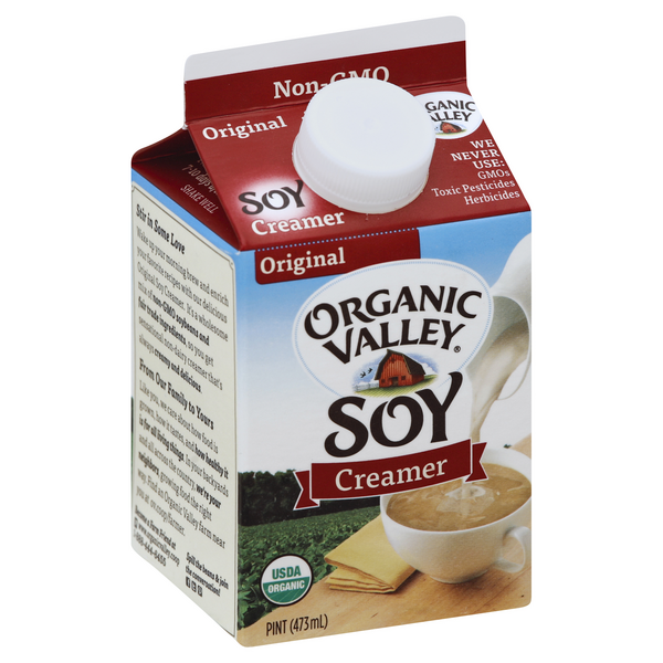 Organic Valley Creamer, Soy, French Vanilla, Creamers