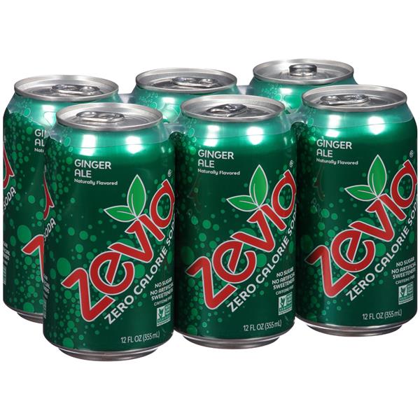 Zevia Zero Calorie Ginger Ale 6Pk HyVee Aisles Online Grocery Shopping