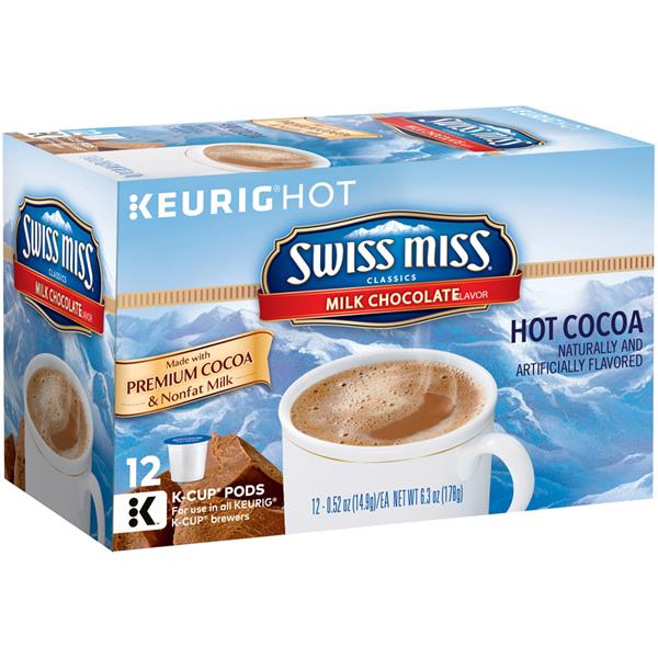 Swiss Miss Milk Chocolate Hot Cocoa K-Cups 12-0.5 oz Cups | Hy-Vee