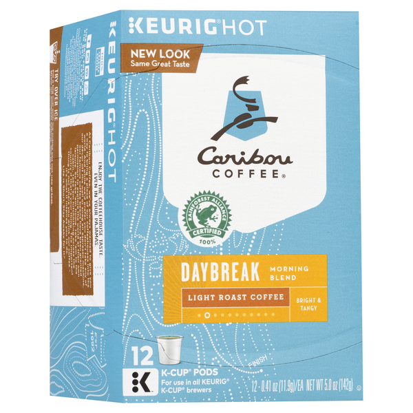 Caribou coffee daybreak morning blend k cups for keurig brewers