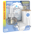 Glade Plugins Scented Oil Clean Linen Warmer+Refill
