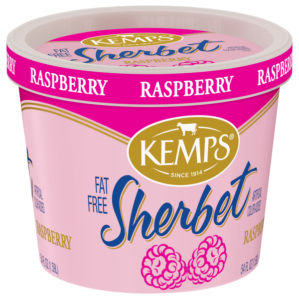 Kemps Fat Free Raspberry Sherbet | Hy-Vee Aisles Online Grocery