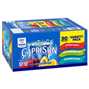 Capri Sun Variety Pack: Fruit Punch, Strawberry Kiwi & Mixed Fruit Flavored Juice Drink, 30-6 fl oz