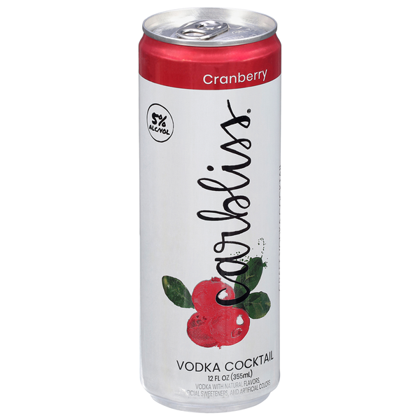 Carbliss Cranberry Vodka Cocktail 12 fl oz | Hy-Vee Aisles Online