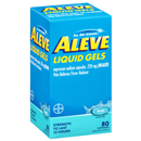 Aleve Pain Reliever Fever Reducer, 220 Mg, Liquid Gels, Capsules