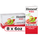 Honest Kids Fruit Punch Organic Juice Drink 8PK