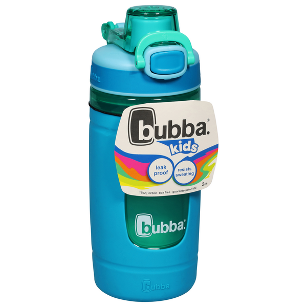 Bubba Kids 16 oz Flo Plastic Water Bottle - Tutti Fruity/Rock Candy