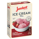 Junket Ice Cream Mix, Simply Strawberry
