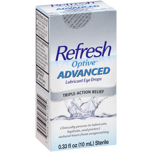 Refresh optive advanced lubricant eye drops hy vee aisles online