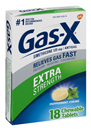 Gas-X Chewables Tablets Peppermint Creme Extra Strength