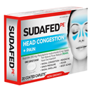 Sudafed PE Head Congestion + Pain Caplets