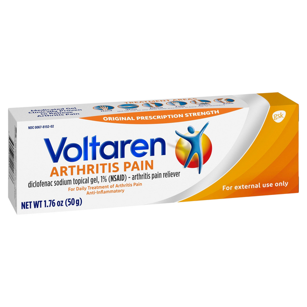 Voltaren Arthritis Pain Reliever, Original Prescription Strength