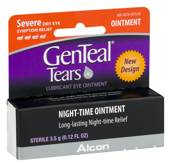 GenTeal Nighttime PM Dry Eye Relief Lubricant Eye