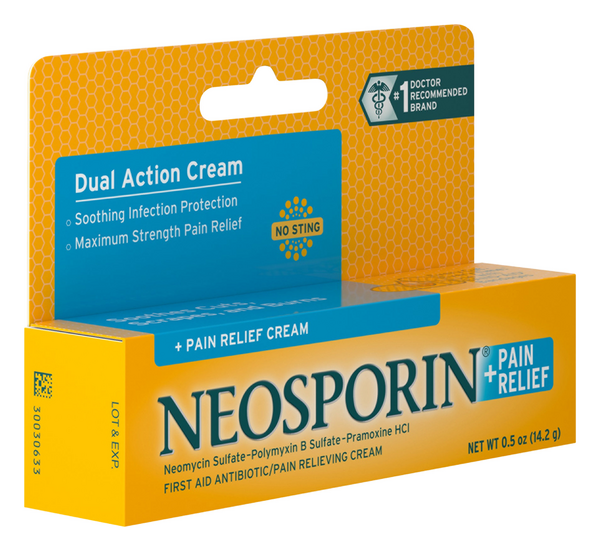 Neosporin + Pain Relief Dual Action Cream | Hy-Vee Aisles Online