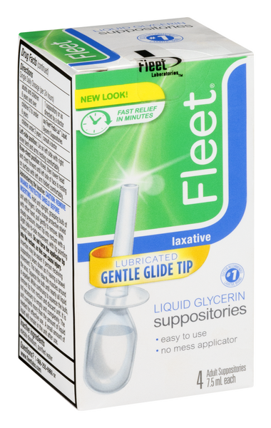 Fleet Liquid Glycerin Laxative Suppositories